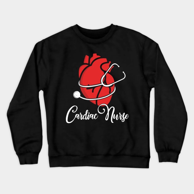 Personalized Cardiac Nurse Cardiology Registered Nurse Gifts Crewneck Sweatshirt by neonatalnurse